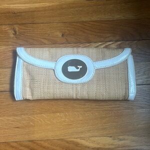 Vineyard Vines Envelope Clutch - White Trim Beach Whale
